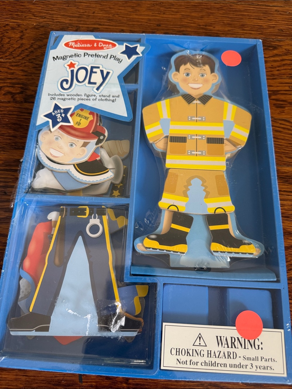 New Melissa & Doug Joey Magnetic Pretend Play